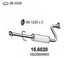  156020 Middle Silencer